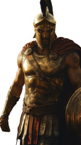 Achilles Leading Charge Vinyl Car Decal Sticker – Waterproof & UV-Resistant 8"