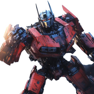 Transformers V2 Vinyl Car Decal Sticker – Waterproof & UV-Resistant 8"