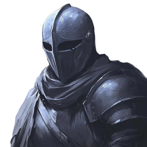 Armoured Soldier Portrait Vinyl Car Decal Sticker – Waterproof & UV-Resistant 8"