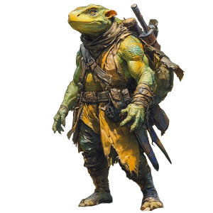 Kobold Barbarian Adventurer Vinyl Car Decal Sticker – Waterproof & UV-Resistant 8"