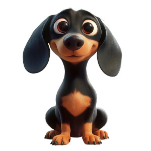 Cute Cartoon Dachshund V2 Vinyl Car Decal Sticker – Waterproof & UV-Resistant 8" Cute Cartoon Dachshund V2 Vinyl Car Decal Sticker – Waterproof & UV-Resistant 8"