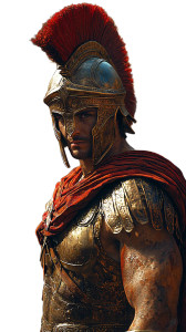 Achilles Vs Hector V4 Vinyl Car Decal Sticker – Waterproof & UV-Resistant 8"