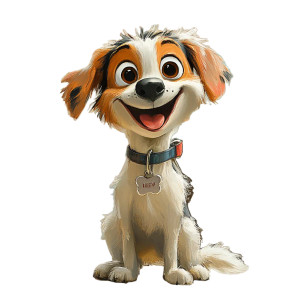 Pixar Dog V5 Vinyl Car Decal Sticker – Waterproof & UV-Resistant 8" Pixar Dog V5 Vinyl Car Decal Sticker – Waterproof & UV-Resistant 8"