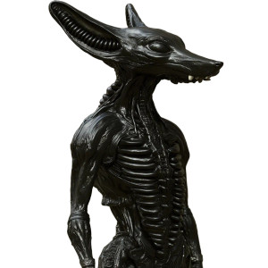 Giger'S Coyote Vinyl Car Decal Sticker – Waterproof & UV-Resistant 8"