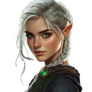 Elf Rogue Portrait Vinyl Car Decal Sticker – Waterproof & UV-Resistant 8" Elf Rogue Portrait Vinyl Car Decal Sticker – Waterproof & UV-Resistant 8"