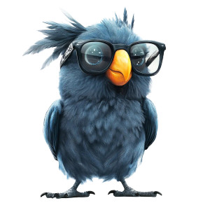 Funny Parrot Glasses Vinyl Car Decal Sticker – Waterproof & UV-Resistant 8" Funny Parrot Glasses Vinyl Car Decal Sticker – Waterproof & UV-Resistant 8"