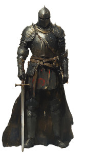 Knight Sword Training Vinyl Car Decal Sticker – Waterproof & UV-Resistant 8"