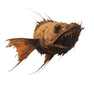 Giant Spectral Anglerfish Vinyl Car Decal Sticker – Waterproof & UV-Resistant 8" Giant Spectral Anglerfish Vinyl Car Decal Sticker – Waterproof & UV-Resistant 8"