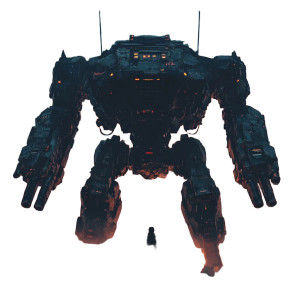 Bipedal Battle Mech Vinyl Car Decal Sticker – Waterproof & UV-Resistant 8" Bipedal Battle Mech Vinyl Car Decal Sticker – Waterproof & UV-Resistant 8"