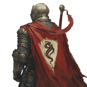 Armored Knight V28 Vinyl Car Decal Sticker – Waterproof & UV-Resistant 8"