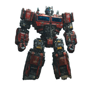 Colossal Optimus Prime Vinyl Car Decal Sticker – Waterproof & UV-Resistant 8"