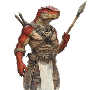 Crimson Lizardfolk Warrior Vinyl Car Decal Sticker – Waterproof & UV-Resistant 8" Crimson Lizardfolk Warrior Vinyl Car Decal Sticker – Waterproof & UV-Resistant 8"