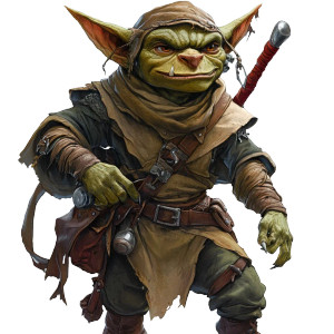 Goblin Rogue Vinyl Car Decal Sticker – Waterproof & UV-Resistant 8"