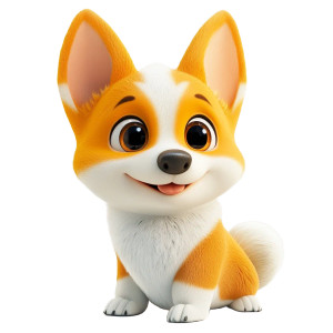 Cute Cartoon Corgi Vinyl Car Decal Sticker – Waterproof & UV-Resistant 8" Cute Cartoon Corgi Vinyl Car Decal Sticker – Waterproof & UV-Resistant 8"