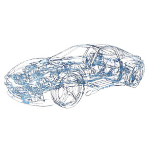 Futuristic Car Skeleton Vinyl Car Decal Sticker – Waterproof & UV-Resistant 8" Futuristic Car Skeleton Vinyl Car Decal Sticker – Waterproof & UV-Resistant 8"