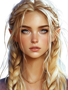 Cartoonish Elf Illustration Vinyl Car Decal Sticker – Waterproof & UV-Resistant 8"