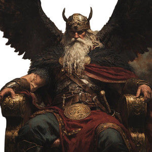 Odin Fusion Portrait V2 Vinyl Car Decal Sticker – Waterproof & UV-Resistant 8"