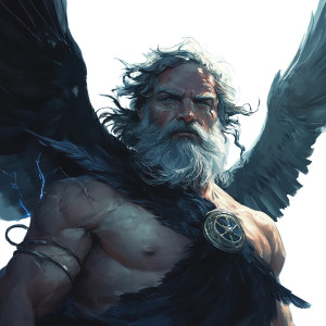 Zeus V4 Vinyl Car Decal Sticker – Waterproof & UV-Resistant 8"