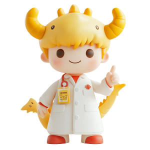 Cartoon Doctor Dragon Vinyl Car Decal Sticker – Waterproof & UV-Resistant 8" Cartoon Doctor Dragon Vinyl Car Decal Sticker – Waterproof & UV-Resistant 8"