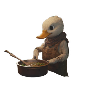 Anthropomorphic Duck Chef Vinyl Car Decal Sticker – Waterproof & UV-Resistant 8" Anthropomorphic Duck Chef Vinyl Car Decal Sticker – Waterproof & UV-Resistant 8"