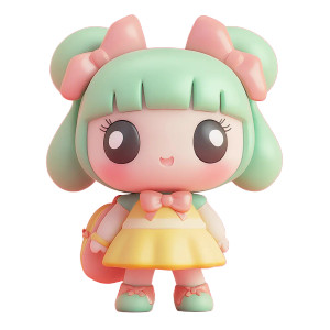 Pop Mart Figure Vinyl Car Decal Sticker – Waterproof & UV-Resistant 8"