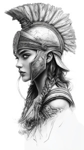 Athena Tattoo Design V4 Vinyl Car Decal Sticker – Waterproof & UV-Resistant 8" Athena Tattoo Design V4 Vinyl Car Decal Sticker – Waterproof & UV-Resistant 8"