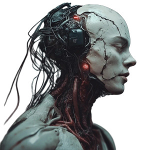 Recharging Human Vinyl Car Decal Sticker – Waterproof & UV-Resistant 8"