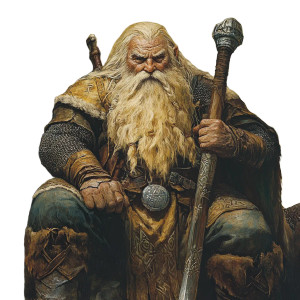 Tolkien Stonefoot Dwarf Vinyl Car Decal Sticker – Waterproof & UV-Resistant 8"