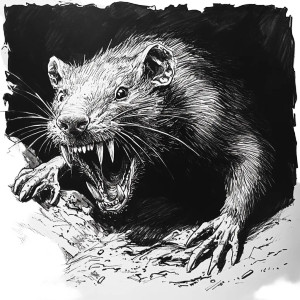 Giant Rats Vinyl Car Decal Sticker – Waterproof & UV-Resistant 8" Giant Rats Vinyl Car Decal Sticker – Waterproof & UV-Resistant 8"
