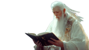 Chinese Sage Reading Vinyl Car Decal Sticker – Waterproof & UV-Resistant 8"