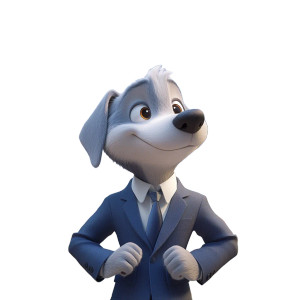 Dreaming Rural Dog Vinyl Car Decal Sticker – Waterproof & UV-Resistant 8"