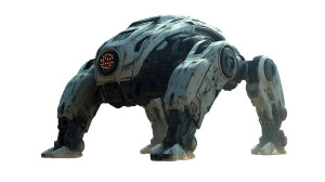 Future Mecha Warrior V3 Vinyl Car Decal Sticker – Waterproof & UV-Resistant 8"