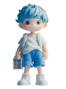 Cute Chibi Boy V5 Vinyl Car Decal Sticker – Waterproof & UV-Resistant 8" Cute Chibi Boy V5 Vinyl Car Decal Sticker – Waterproof & UV-Resistant 8"