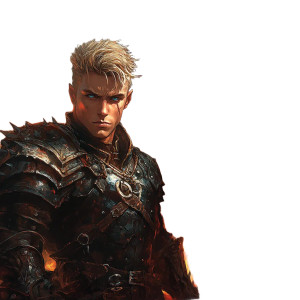 Hero And Dragon Vinyl Car Decal Sticker – Waterproof & UV-Resistant 8"