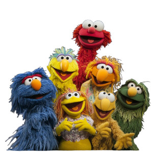 Sesame Street Leadership Vinyl Car Decal Sticker – Waterproof & UV-Resistant 8"