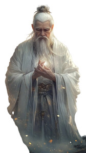 Wise Old Man V8 Vinyl Car Decal Sticker – Waterproof & UV-Resistant 8"