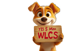 Pixar Puppy Sign Vinyl Car Decal Sticker – Waterproof & UV-Resistant 8"