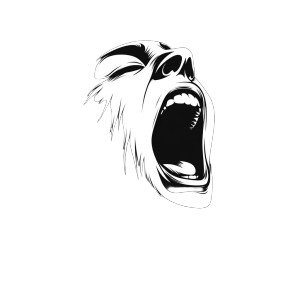 Screaming Face Vinyl Car Decal Sticker – Waterproof & UV-Resistant 8" Screaming Face Vinyl Car Decal Sticker – Waterproof & UV-Resistant 8"