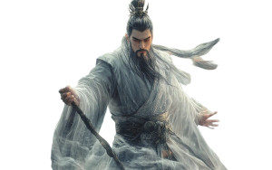 Mystical Taoist Priest V2 Vinyl Car Decal Sticker – Waterproof & UV-Resistant 8"