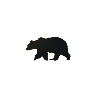 Silhouette Bear Walk Vinyl Car Decal Sticker – Waterproof & UV-Resistant 8" Silhouette Bear Walk Vinyl Car Decal Sticker – Waterproof & UV-Resistant 8"