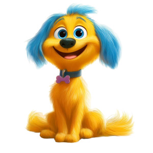 Joyful Pixar Dog Vinyl Car Decal Sticker – Waterproof & UV-Resistant 8" Joyful Pixar Dog Vinyl Car Decal Sticker – Waterproof & UV-Resistant 8"