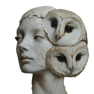 Distant Eye Vinyl Car Decal Sticker – Waterproof & UV-Resistant 8"