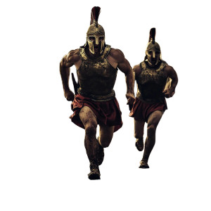 Spartan Warriors Charge Vinyl Car Decal Sticker – Waterproof & UV-Resistant 8" Spartan Warriors Charge Vinyl Car Decal Sticker – Waterproof & UV-Resistant 8"