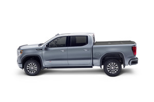 Fits 2020-2023 Jeep Gladiator JT UnderCover Tonneau Cover TR36010 Triad; Flip-Up; Non-Locking; Black; Aluminum; Works Without Tool Boxes Fits 2020-2023 Jeep Gladiator JT UnderCover Tonneau Cover TR36010 Triad; Flip-Up; Non-Locking; Black; Aluminum; Works Without Tool Boxes