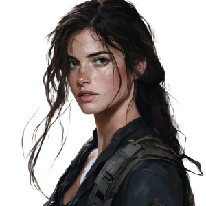 Persephone Character Vinyl Car Decal Sticker – Waterproof & UV-Resistant 8"