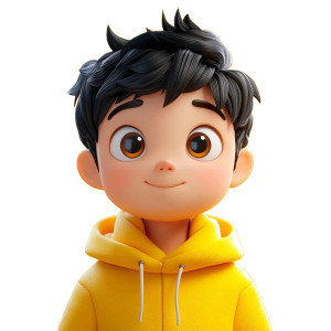Cartoon Boy Vinyl Car Decal Sticker – Waterproof & UV-Resistant 8" Cartoon Boy Vinyl Car Decal Sticker – Waterproof & UV-Resistant 8"