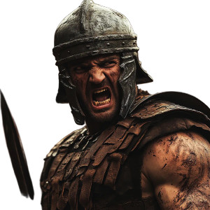 Fierce Gladiator Portrait V2 Vinyl Car Decal Sticker – Waterproof & UV-Resistant 8" Fierce Gladiator Portrait V2 Vinyl Car Decal Sticker – Waterproof & UV-Resistant 8"