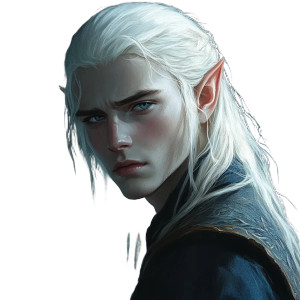 Elf Dnd Character Vinyl Car Decal Sticker – Waterproof & UV-Resistant 8"