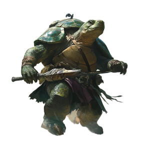 Tortle Artwork Vinyl Car Decal Sticker – Waterproof & UV-Resistant 8"