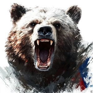 Angry Russian Bear V2 Vinyl Car Decal Sticker – Waterproof & UV-Resistant 8" Angry Russian Bear V2 Vinyl Car Decal Sticker – Waterproof & UV-Resistant 8"